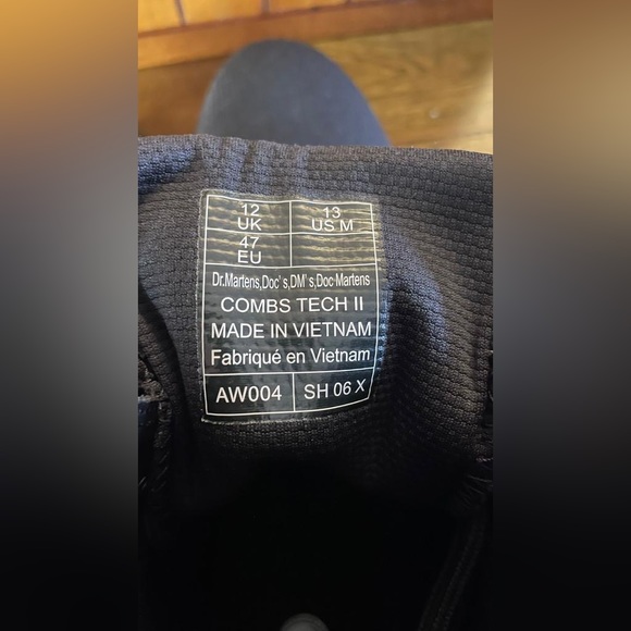 SOLD-NEW DR MARTENS COMBS TECH II SIZE 13M - Picture 9 of 14